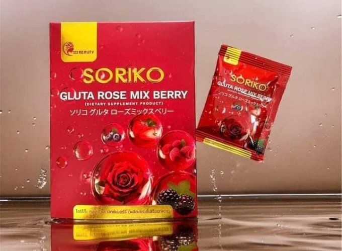 SORIKO GLUTA ROSE MIX BERRY