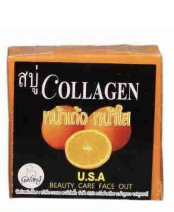 GALONG ORANGE COLLLAGEN SOAP