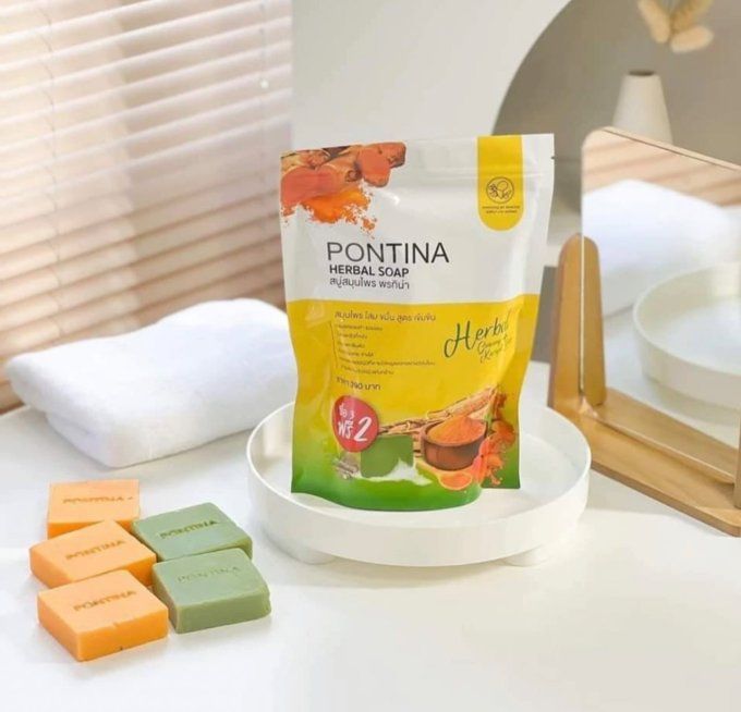 PONTINA HERBAL SOAP X5 savons